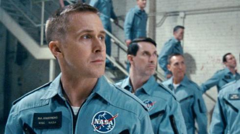 Ryan Gosling as Neil Armstrong in First Man